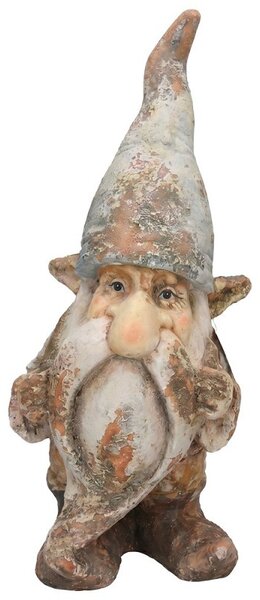 Záhradná dekorácia trpaslík Gnome v antik štýle - 28*22*58 cm - Clayre & Eef