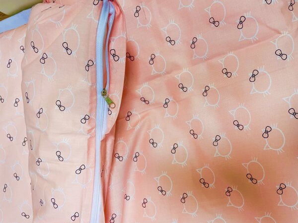Obliečky bavlnené detské Hello Kitty - Detský set 130x90cm + 65x45cm