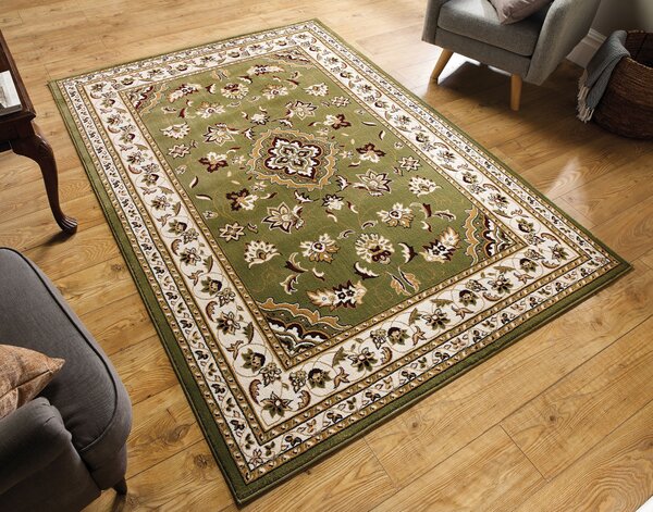 Flair Rugs , Kusový koberec Sincerity Royale Sherborne Green, 80x150, zelená, kancelária
