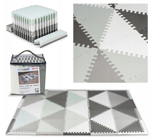 Vulpi Penová podložka na hranie Puzzle Hexa KIDS 157x127 cm