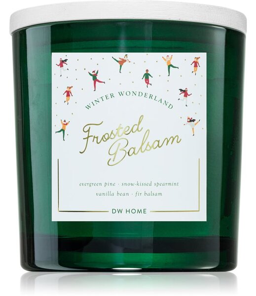 DW Home Winter Wonderland Frosted Balsam vonná sviečka 510 g
