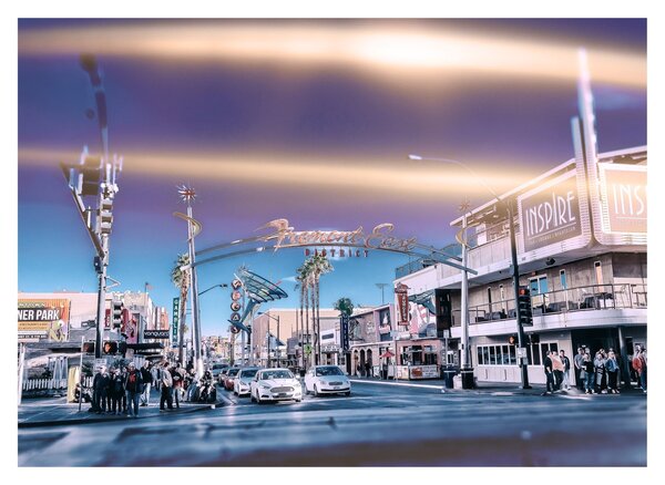 Obraz ulice v Las Vegas (70x50 cm)