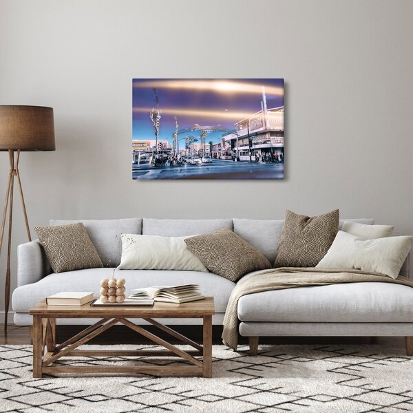 Obraz ulice v Las Vegas (90x60 cm)