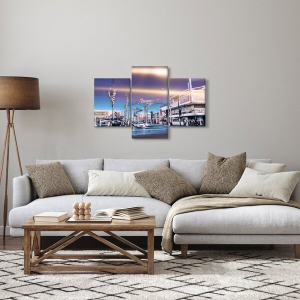 Obraz ulice v Las Vegas (90x60 cm)