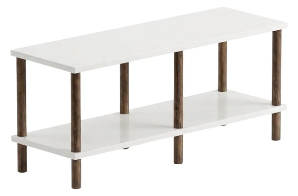 TV stolík SOLE 90 cm, biela