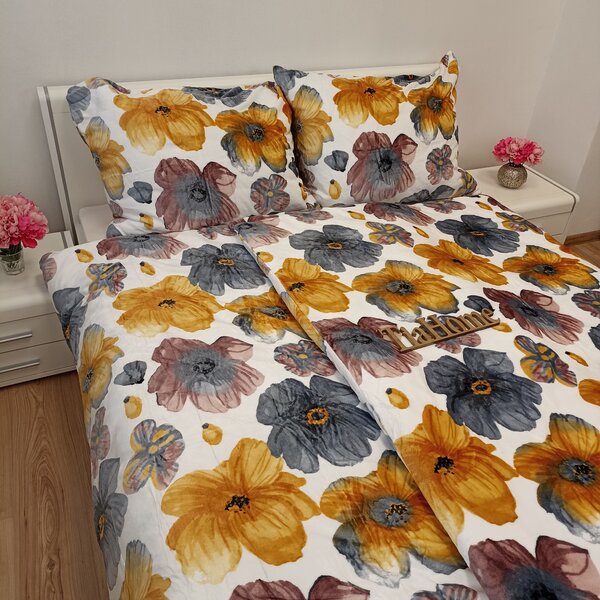 Mikroplyšové obliečky Daisy 200x140cm+90x70cm