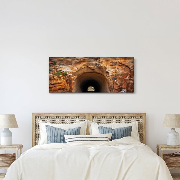 Obraz - tunel v skale (120x50 cm)