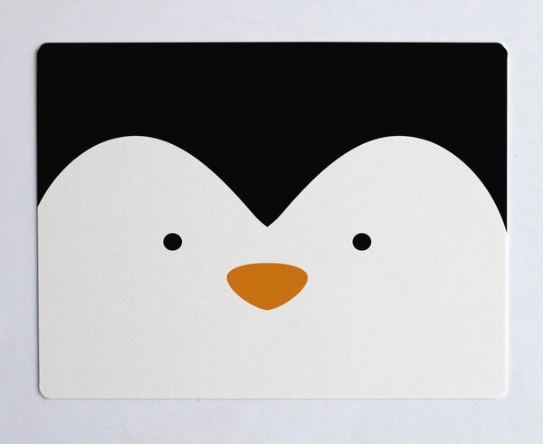 Podložka na stôl Little Nice Things Penguin, 55 × 35 cm