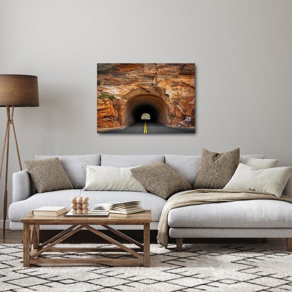 Obraz - tunel v skale (70x50 cm)