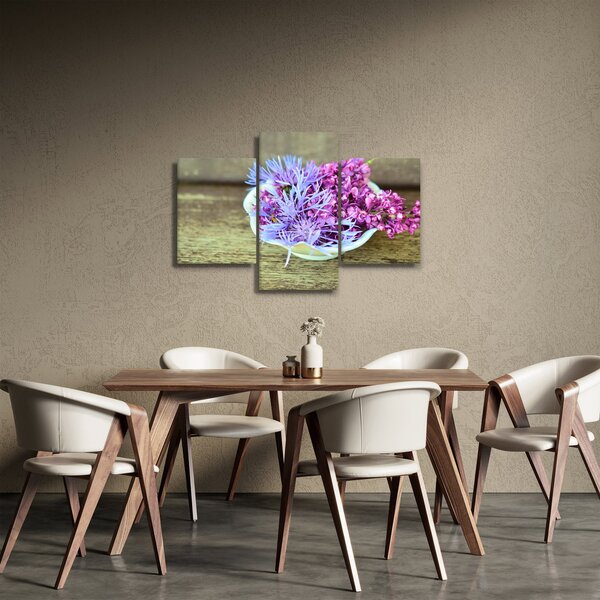 Obraz - fialová rastlinka (90x60 cm)