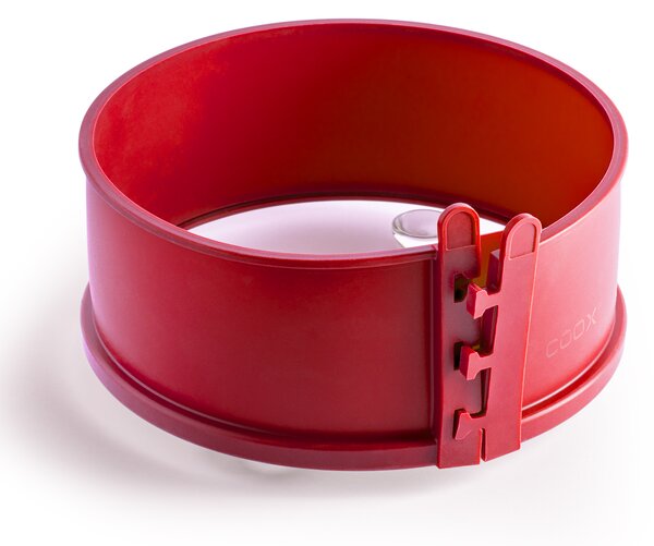 Forma coox SPRING priemer 18 cm so sklenenou základňou a nožičkami Farba: Červená