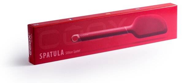Silikovová stierka coox SPATULA Farba: Červená
