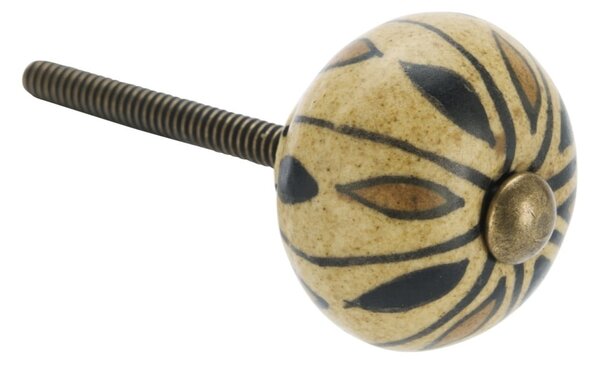 Kameninová úchytka Sand / Antique Brass