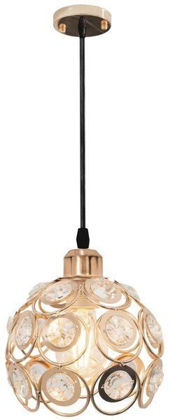 Stropné svietidlo TooLight Loft Crystal I zlaté