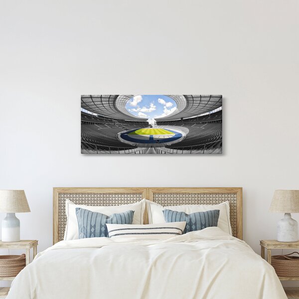 Obraz - futbalový štadión (120x50 cm)