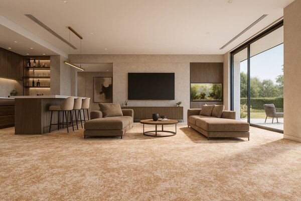 Condor Carpets , Metrážny koberec Serena 6652, na mieru, šíře 4m,5m, hnedá, filc, detská izba