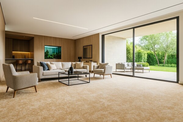 Condor Carpets, Metrážny koberec Serena 6642, na mieru, šíře 4m,5m, béžová, filc, detská izba