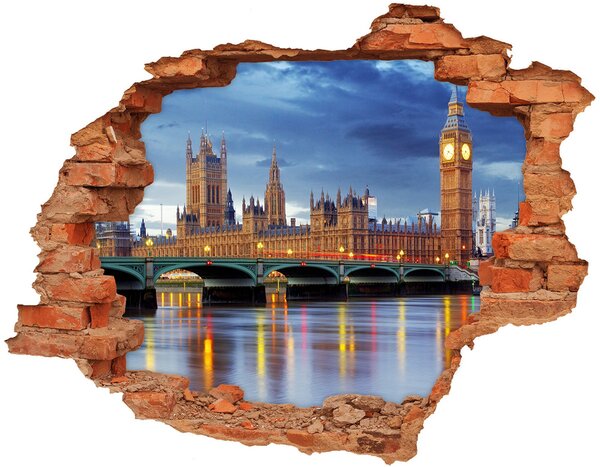 Fotoobraz diera na stenu Thames london nd-c-62913588