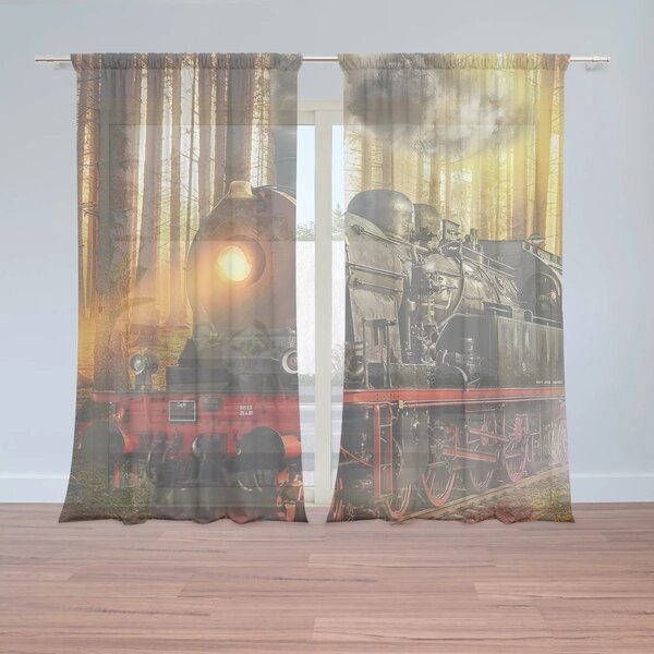 Sablio Záclony Lokomotíva 2: 2ks 150x250cm