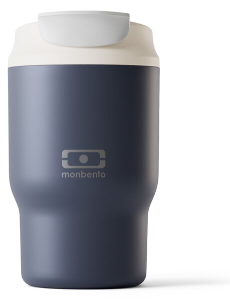 Termohrnečk s viečkom a slamkou Travel Infinity Blue 350 ml