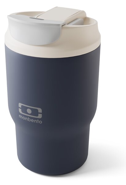 Termohrnečk s viečkom a slamkou Travel Infinity Blue 350 ml