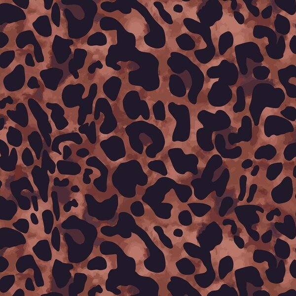 Metráž Softshell digital 280g - Leopard hnedý