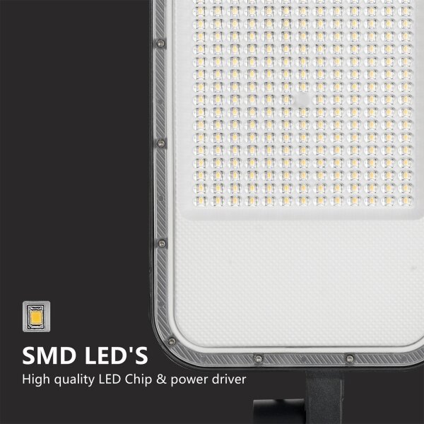 Brilagi-LED Vonkajšia lampa so stĺpom a káblom 5 m URBANLIGHT LED/200W/230V čierna IP65
