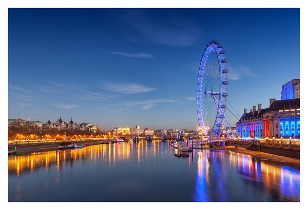 Obraz London Eye (90x60 cm)