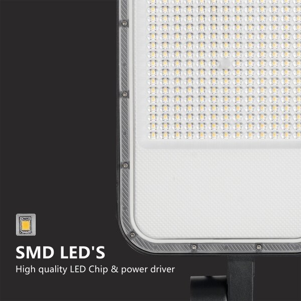 Brilagi-LED Vonkajšia lampa so stĺpom a 4 m káblom URBANLIGHT LED/200W/230V čierna IP65