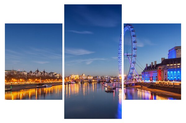 Obraz London Eye (90x60 cm)