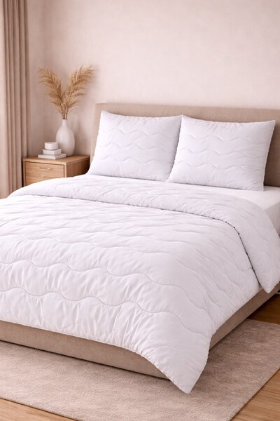 Set paplón + vankúš Medic – 100 % bavlna, 300 g/m², celoročný, slovenská výroba Veľkosť: 140x200/70x90 cm