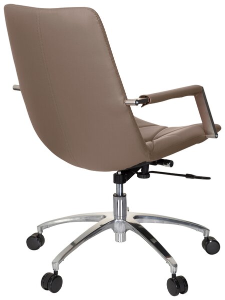 OTOČNÁ STOLIČKA, vzhľad kože, cappuccino MID.YOU - Online Only kancelárie, Online Only