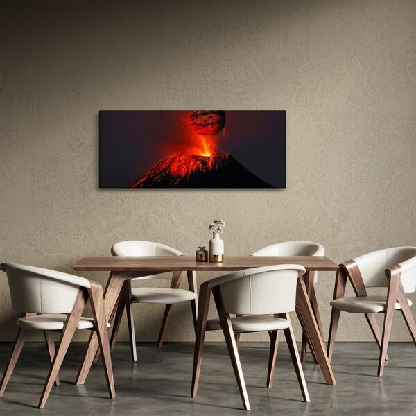 Obraz sopky (120x50 cm)