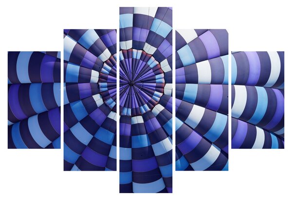 Obraz štruktúry lietajúceho balóna (150x105 cm)