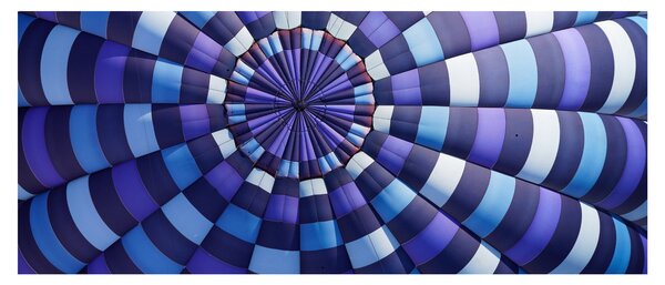 Obraz štruktúry lietajúceho balóna (120x50 cm)