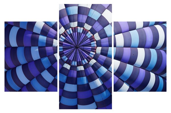 Obraz štruktúry lietajúceho balóna (90x60 cm)