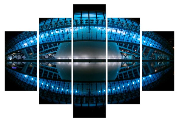 Obraz futbalového štadióna (150x105 cm)