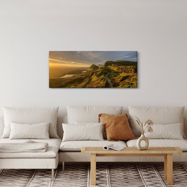 Obraz pohoria (120x50 cm)