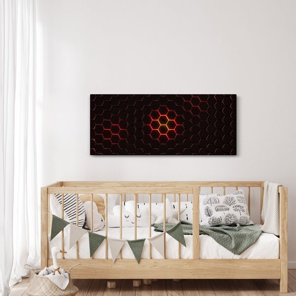 Obraz pletiva (120x50 cm)
