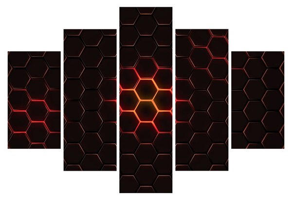 Obraz pletiva (150x105 cm)