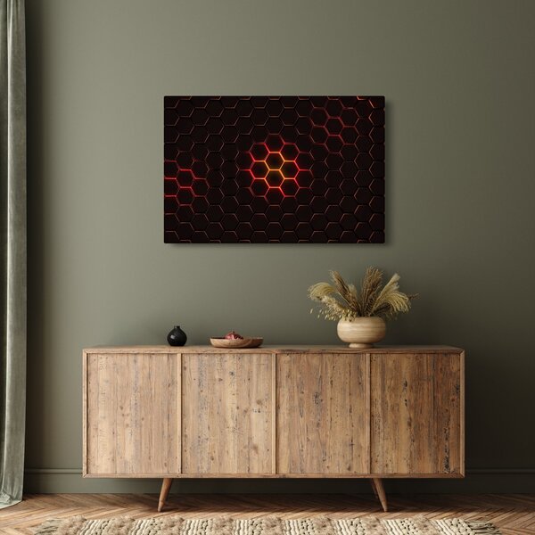 Obraz pletiva (90x60 cm)