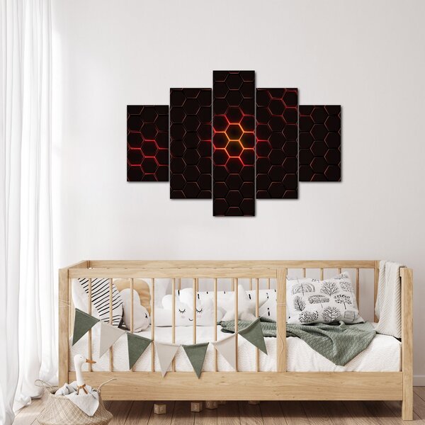 Obraz pletiva (150x105 cm)