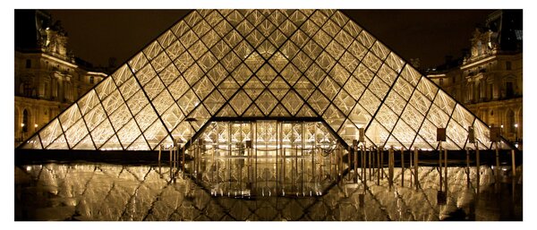 Obraz Louvre (120x50 cm)