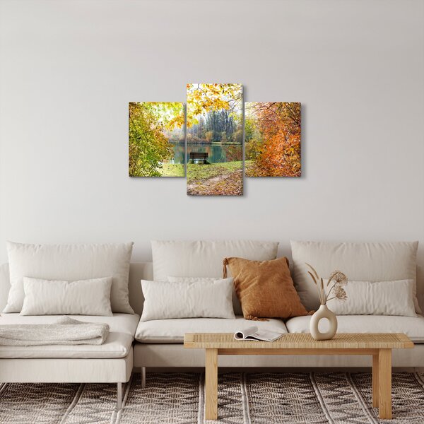 Obraz rybníka (90x60 cm)