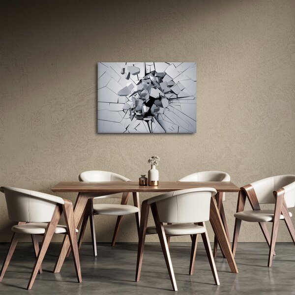 Obraz abstrakcie 3D (70x50 cm)
