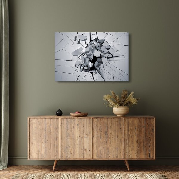Obraz abstrakcie 3D (90x60 cm)