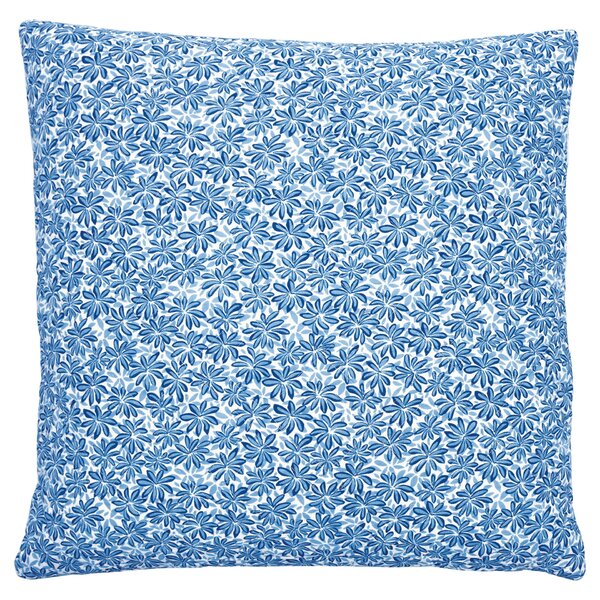Prešívaná obliečka na vankúš Linea Blue 50 × 50 cm