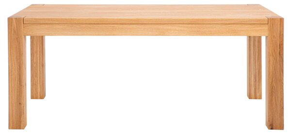 Jedálenský stôl z dubového masívu Neapol 1400x900 olej+vosk (vrchná doska 2+2 cm)