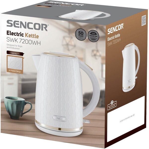 Rýchlovarná kanvica Sencor SWK 7200WH