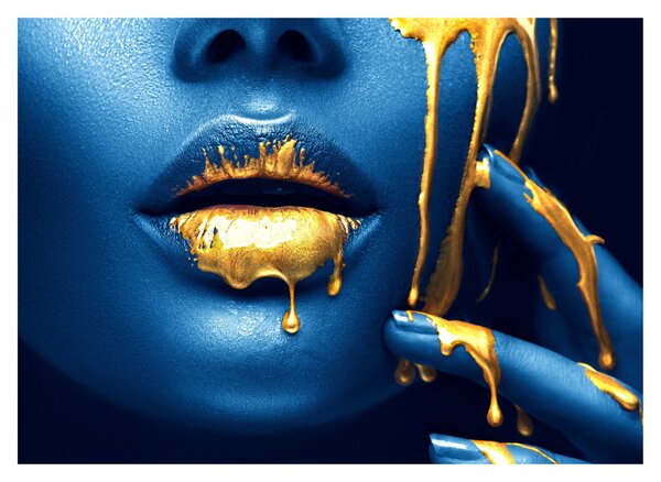 Obraz ľudskej tváre (70x50 cm)